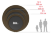 Батут UNIX line Black&Brown 12 ft (outside) Батут UNIX line Black&Brown 12 ft (outside)