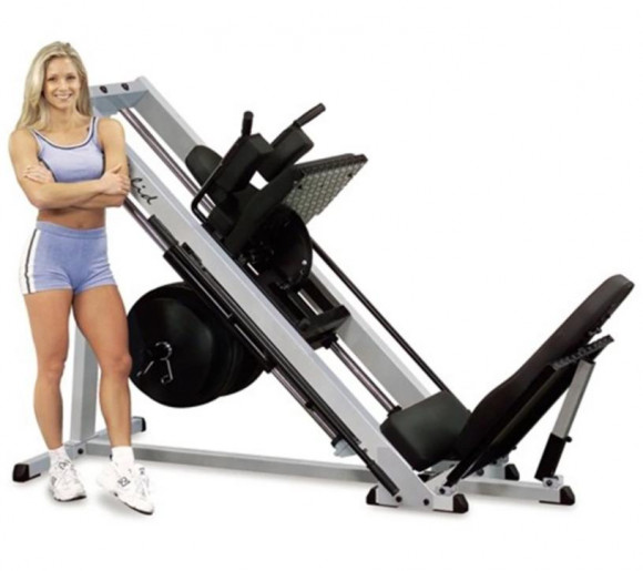 Гакк-машина Body Solid жим ногами под углом 45 GLPH2100 на свободном весе Гакк-машина Body Solid жим ногами под углом 45 GLPH2100 на свободном весе