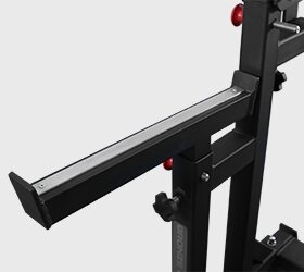Скамья для жима пауэрлифтерская BRONZE GYM AL-320 Скамья для жима пауэрлифтерская BRONZE GYM AL-320