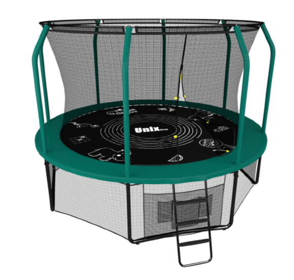 Батут UNIX line SUPREME GAME 10 ft (green) Батут UNIX line SUPREME GAME 10 ft (green)
