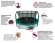 Батут UNIX line SUPREME GAME 14 ft (green)